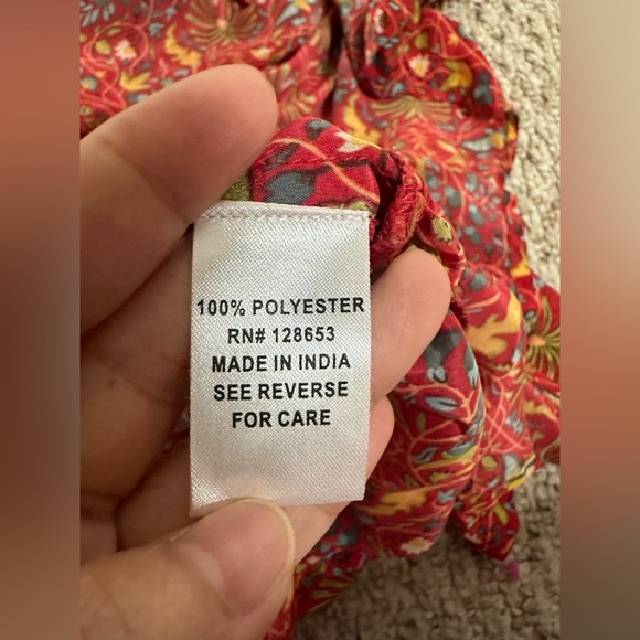 Ellen Weaver High Low Sundress size M - Picture 5 of 8